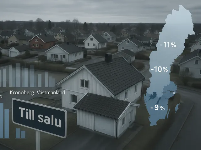 fallande bostadspriser